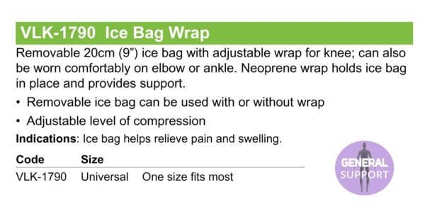 Ice Bag Wrap Specs