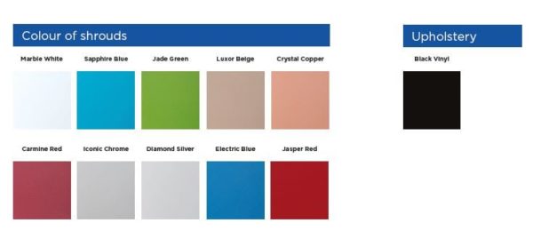 Mobility Scooter Colour Range