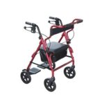 Rollator - 2 in 1 Walker-Wheelchair