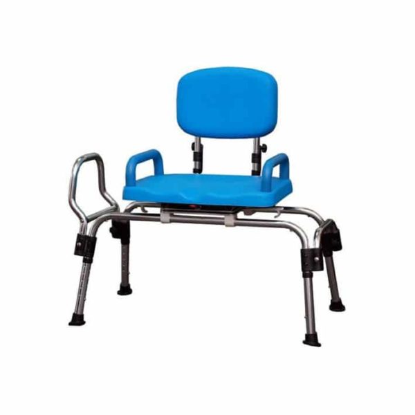 Adjustable Toilet Seat Raiser with Swing Back Arms Balance Mobility