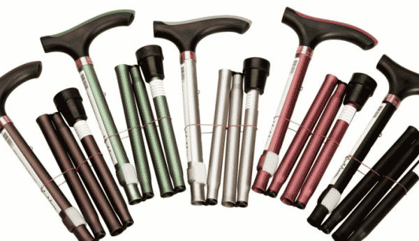 Folding Cane Walking Stick — Mobility Shop In Tweed Heads, NSW