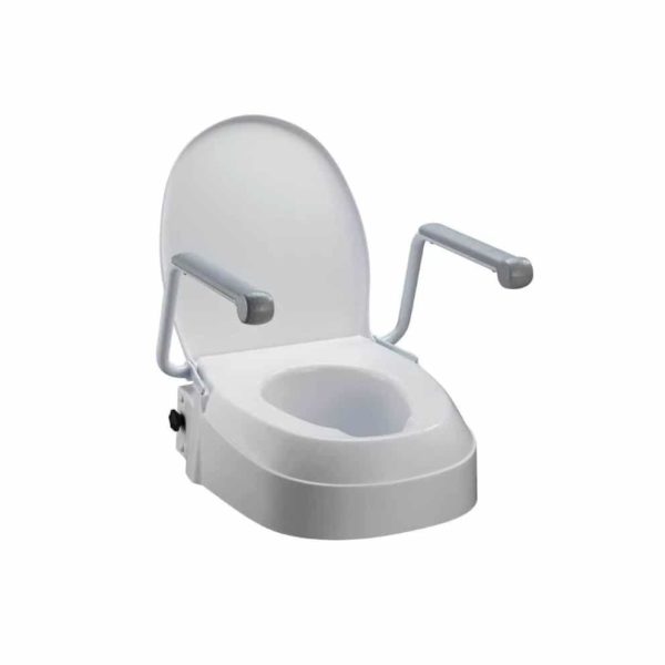 Homecraft Height Adjustable Toilet Seat With Arms