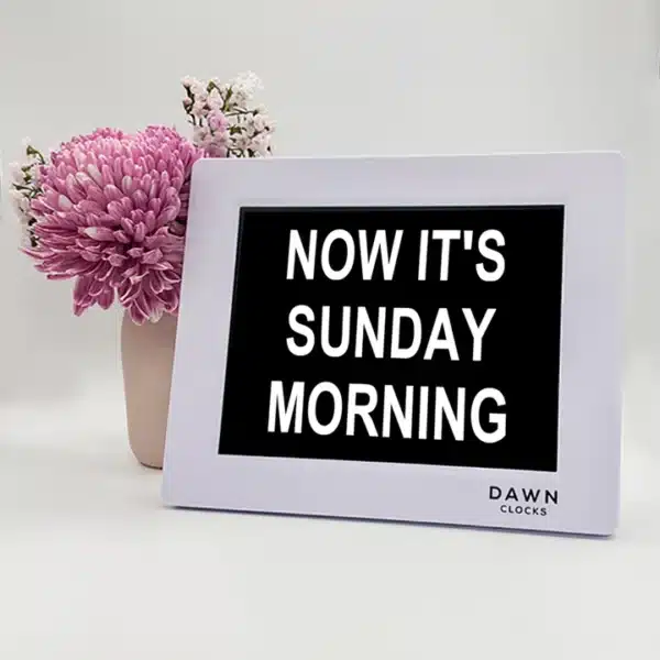 Dawn 8 Digital Calendar Reminder Clock Balance Mobility