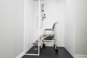 ShowerBuddy Folding Shower Commode - SB7E