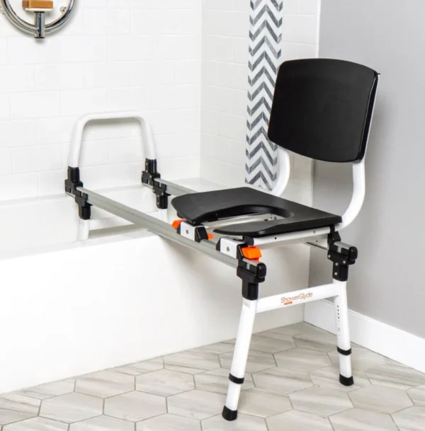 ShowerBuddy Showerglyde Swivel Transfer Bench SG3 - Image 7