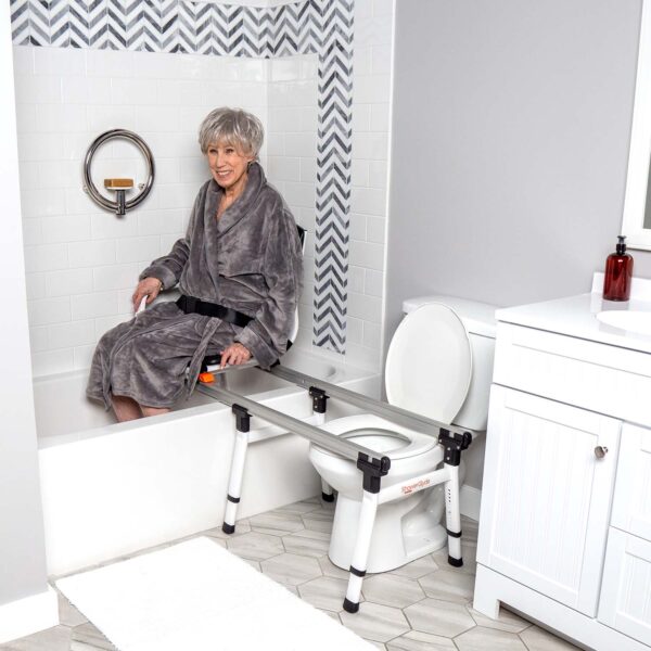 ShowerBuddy Showerglyde Swivel Transfer Bench SG3 - Image 2