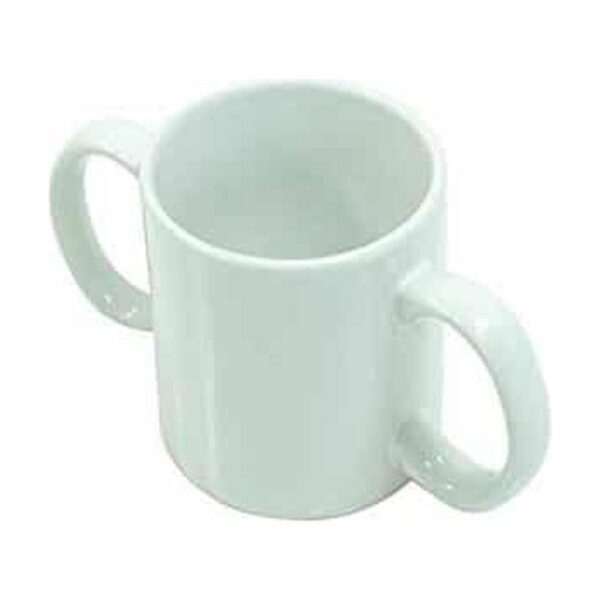 Two Handled Ceramic Mug
