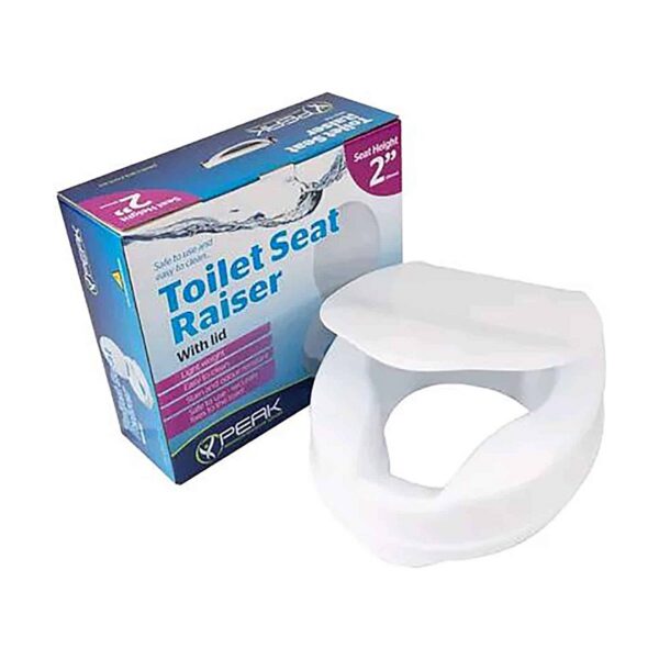 Peak Care Raised Toilet Seat