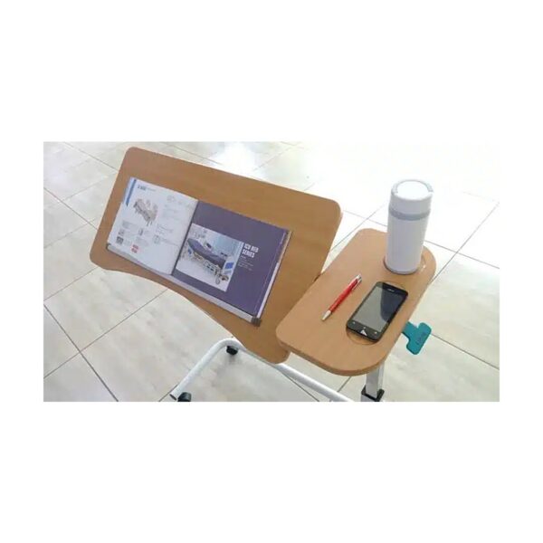 Peak Split Table-Top Overbed Table