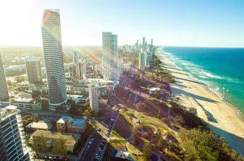 Gold Coast Aerial View — Mobility Shop In Australia